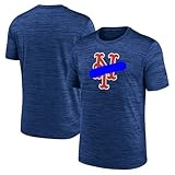 メンズ半袖Tシャツサマーラウンドネックプリントトップベースボールリーグニューヨーク・メッツ アスレチック カジュアルウェアトレーニングウェア 吸湿発散性(XXX-Large)