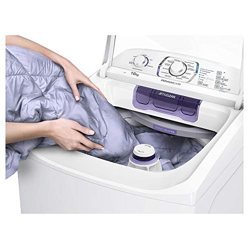 Lavadora de Roupas Electrolux 16kg Branca com 12 Programas de Lavagem e Ciclo Silencioso - LPR16
