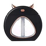 elektrische duftlampe weiß  Rabbiter Tragbare USB Luftbefeuchter, 300ml USB 謑 Aromatherapie Diffusor f黵 鋞herische 謑e, Raumbefeuchter Elektrisch Duftlampe, Warmwei?Licht Wei?Pflanze Diffusor f黵 Zuhause B黵o Auto