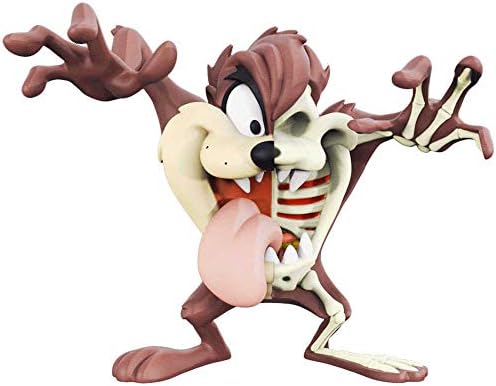 XXRay Looney Tunes Tasmanian Devil by Jason Freeny