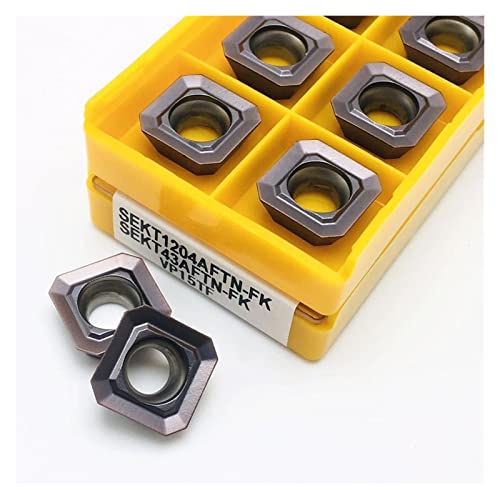 Fresa de carburo para torneado CNC SEKT1204 UE6020 miniatura 6