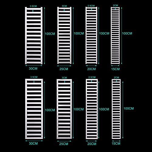 Grille de drainage de piscine en acier inoxydable 304 stop eau stagnante 100cm