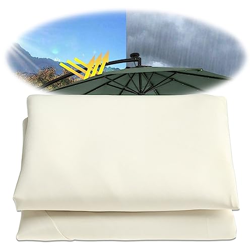 Toile pour parasol 300cm en tissu épais anti-UV pour rafraîchir votre terrasse
