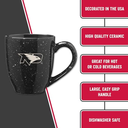 Image of Rico Industries NFL Football 16 oz Team Color Laser Engraved Speckled Ceramic Coffee Mug