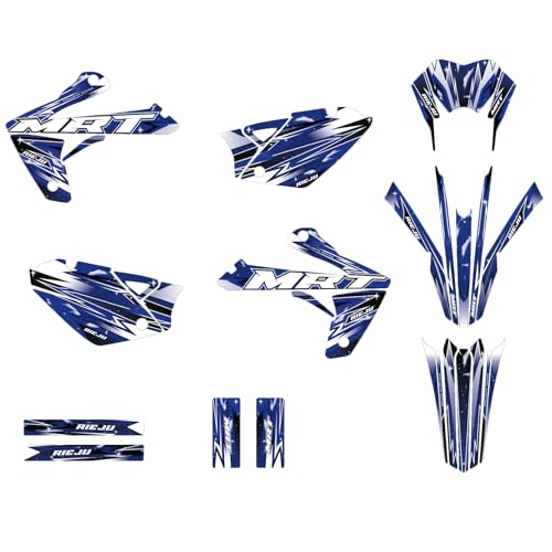 KIT DECO RIEJU MRT 50 DE 2009 à 2021 GALAXIE (Bleu foncé)