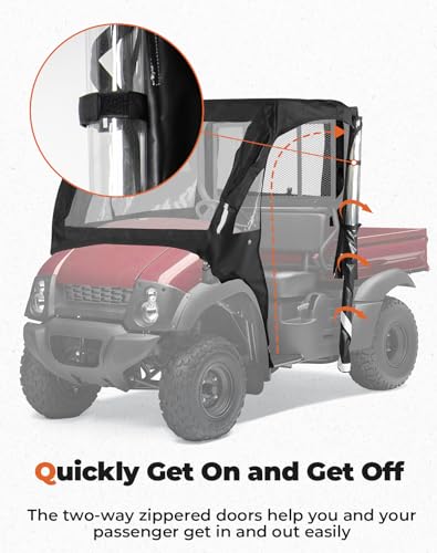 KEMIMOTO PVC UTV Cab Enclosure Kit