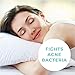 Kleen Fabrics Acne Fighting Antimicrobial Pillowcase with PurThread Silver Technology, White, 1 Standard Pillowcase