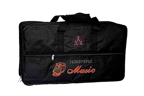 Image of Best Folding Harmonium, 9 Stopper, 7 Bellow, 42 Key, Two Reed(Bass-Male),3 1 /2 Octave,Coupler, Harmonium with Free Padded Bag