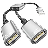 Ultra-Compact & Portable - Conçu pour les déplacements, ce répartiteur léger se glisse dans une poche ou un sac. Configuration Plug & Play sans pilote. En trajet, en voyage d'affaires ou au café, il offre instantanément des ports USB supplémentaires sans encombrement inutile