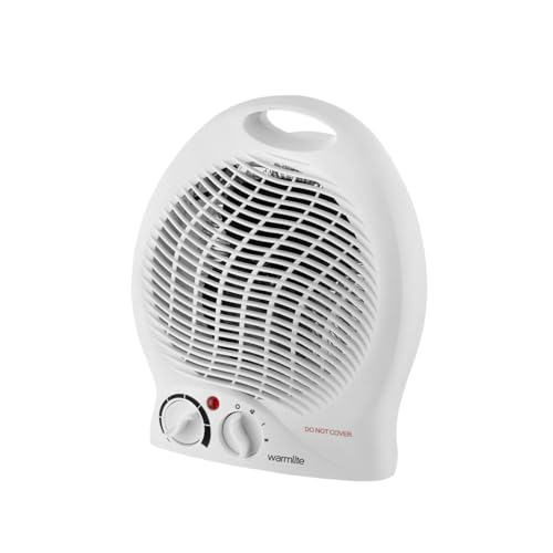 Warmlite WL44002 Thermo Fan Heater, 2000W, White