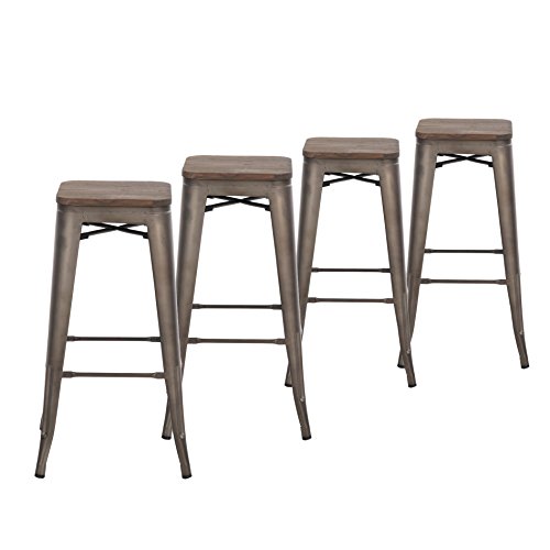 Buschman Metal Bar Stools 30