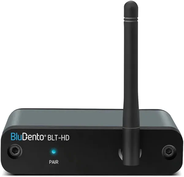 BluDento BLT-HD LDAC aptX HD Bluetooth Receiver, Hi-Fi Bluetooth v5.1 Audio Adapter with TI DAC,RCA Output, Digital Coaxial and Optical Output with Enhanced Working Range