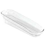 InterDesign Refrigerator Fruit and Vegetable Storage Organizer for Kitchen, Clear