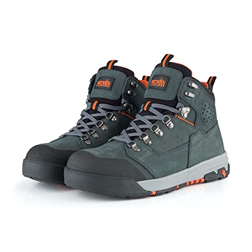 Scruffs Hydra Botas de trabajo de seguridad color verde azulado, talla 8/42