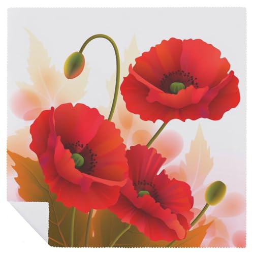 Servilletas de tela cuadradas florales 18.7" x 18.7" miniatura 6
