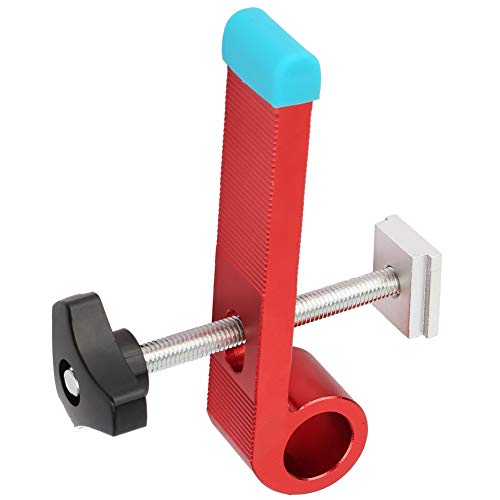 Abrazadera de madera tipo T de aluminio con tope para guía de carpintería 6
