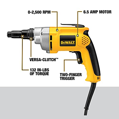 Dewalt Drywall Screw Gun, 6.5-Amp (Dw268) #TOP1
