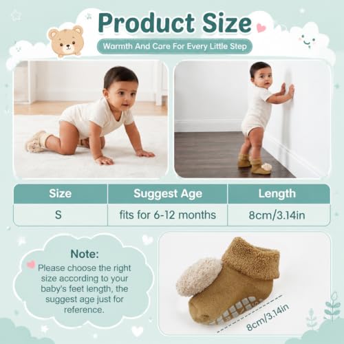 Image of SNOWIE SOFT 3 Pairs Baby Girls Stocking Polyester Cotton Mesh Stocking Knee High Breathable Summer Stockings Cartoon Baby Stockings Gift for Baby Girls 0-3 Years Old