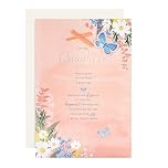 Hallmark Birthday Card for Daughter, Florals Design, Heartfelt Verse, Pink