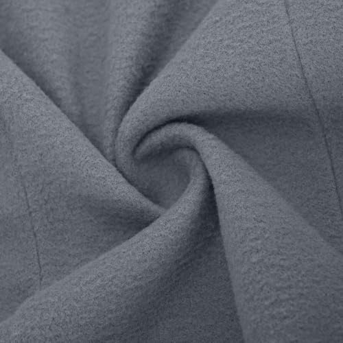 Womens Turtle Neck Fleece Lined Sherpa Jackets Trench Outfits for Women Plain Winter Fall Jacket 2025 Trendy4