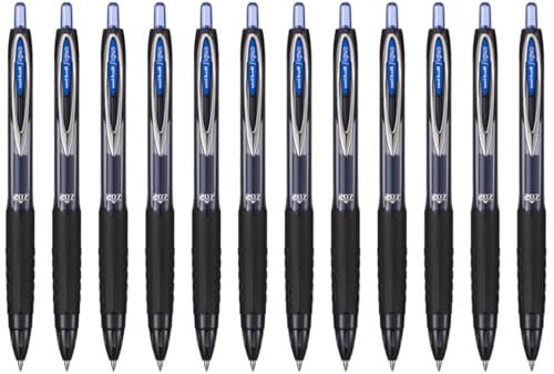 Uni-Ball Rollerball tinta gel Signo UMN-207E azul x12 miniatura 4