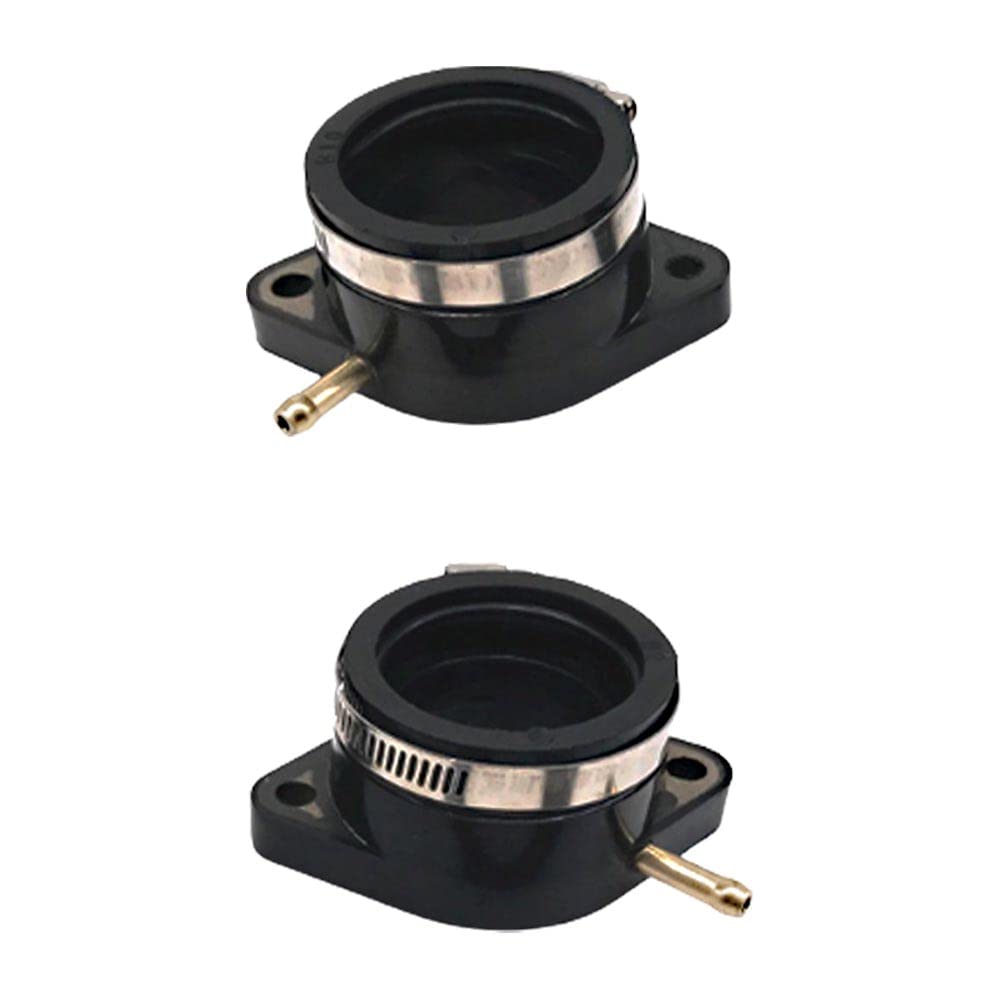 Baceyong Collettore di aspirazione carburatore moto 2A2-13586-00-00 Compatibile con Yamaha XS400 1977-1981 Maxim 1982 XS400-2 1978-1979 XS400R Seca 1982 18-6110