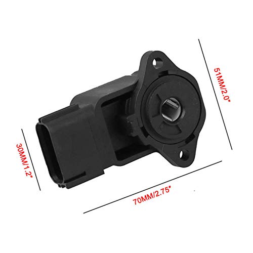 Homyl Sensor de posição do acelerador DY1049 3L3U-9E928-AA para Ford F-150 F-250, compacto