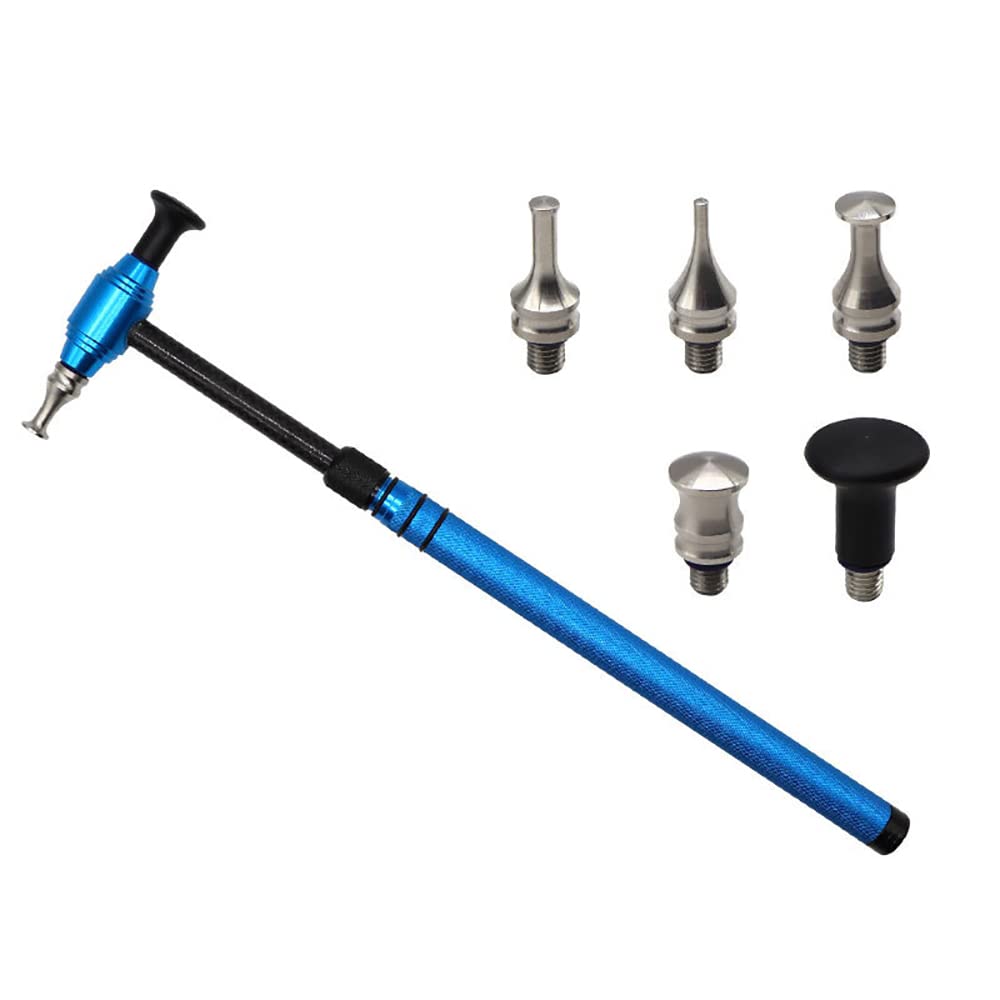 2er-Pack Dellenreparatur-Hammerköpfe Aus Edelstahl – M8-Gewinde, Für Brecheisen & Abflachhammer, Kompatibel Mit Karosserie-Kits