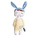 MKZHANG 35 cm Farcito MeToo Angela Sleeping Girl Bunny Rabbit Peluche Ippopotamo Baby Doll Toy Kids Peluche Unicorno Giocattoli Compleanno Regalo di Natale B