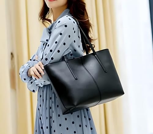Image of Women's Stylish Handbag | Premium PU Leather Tote Bag for Women | Large Capacity Shoulder Bag for Office, College & Daily Use