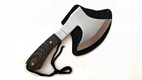DC Recreational 440 Stainless Steel Camping Hatchet Survival Axe with Nylon Sheath Hiking