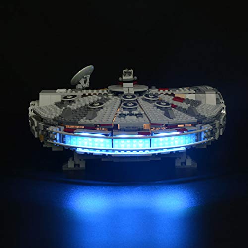 Sugeren LED Beleuchtungsset für LEGO 75257 Star Wars Millennium Falcon Raumschiff, LED Licht Set Kompatibel mit LEGO… – Bild 6