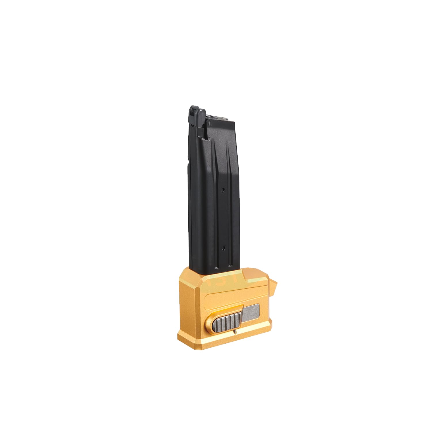 Lancer Tactical HPA AEG M4 Airsoft Magazine for TM HICAPA Airsoft Pistols (?Gold)