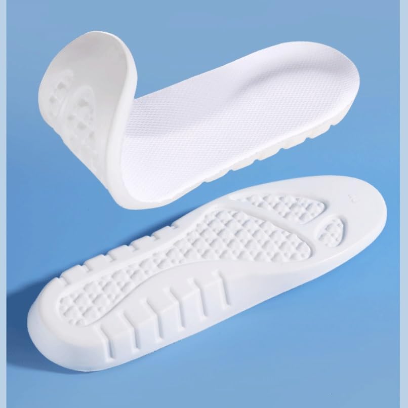 KAJYLFAST 汗や臭いを吸収する快適なインソール、通気性のあるPU、高弾力性、衝撃吸収性、スポーツに最適なソフトソール(37)