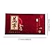 SM SunniMix 6Pcs Chinese New Year Red Envelope Lucky Money Envelopes Wishes Gift Present Hong Bao Red Pocket for Spring Festival Birthday, Style A