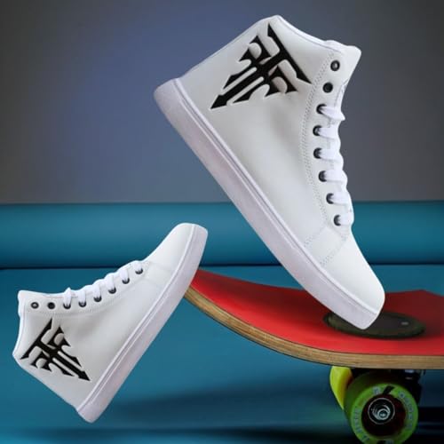 JOSMOS Trending Comfortable & Affordable Gen Z Shoes for Men White