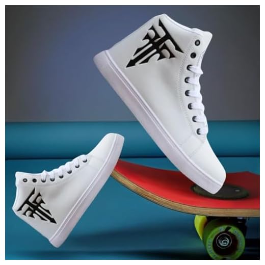 JOSMOS Trending Comfortable & Affordable Gen Z Shoes for Men White