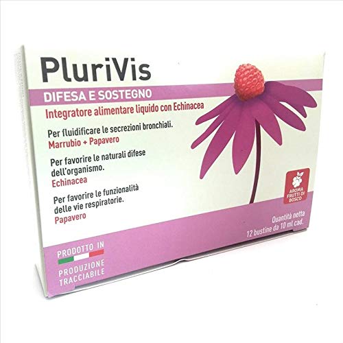 Pikdare PluriVis Pocket Liquido Integratore Aroma Frutti Di Bosco 12 Bustine