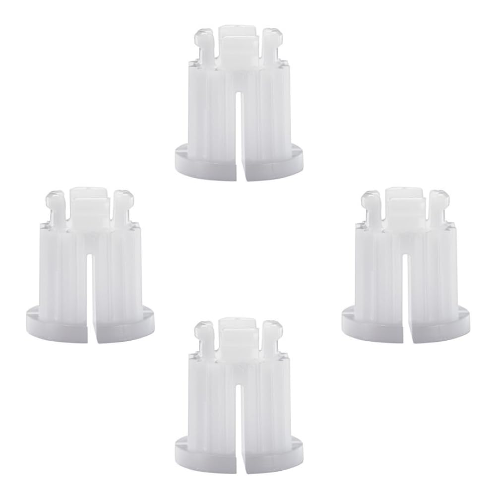 Schläfer 451415 | Inserto a scatto in Plastica brocciato 13/20 per Manopola Rubinetto Set di boccole per Vitone 1/2". Adatto per Rubinetteria del Bagno e della Cucina con due Maniglie. Conf. 4pz.