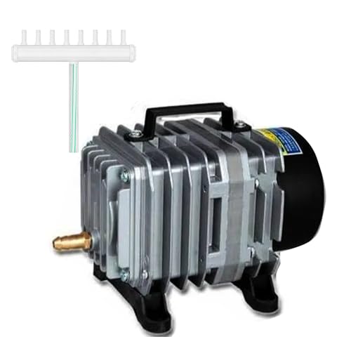 Image of Jainsons Pet Products Air Pump for Aquarium Fish Tank, Fish Farming Biofloc, Hydroponic (ACO-004, 58W, Pressure: 0.035MPa, Output: 75L /min, Dia. of Mouth 10mm)