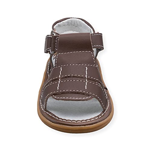 Image of Wee Squeak Toddler Squeaky Sandals with Removable Squeaker in Fun Styles & Colors for Boys and Girls
