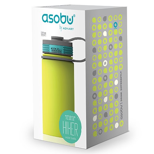 Asobu TMF3 Mini Hiker Double Walled Vacuum Insulated Stainless Steel Compact Water Travel Bottle 12 Ounce thumb #3