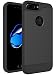 iPhone 7 Plus Case, LK [Armor Shield] Shock Absorbent Dual Layer Hard PC Cover + TPU Inner Hybrid Defender Case For Apple iPhone 7 Plus (Black)