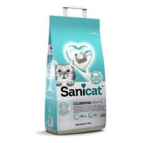 Sanicat Clumping White Cotton Fresh Cover