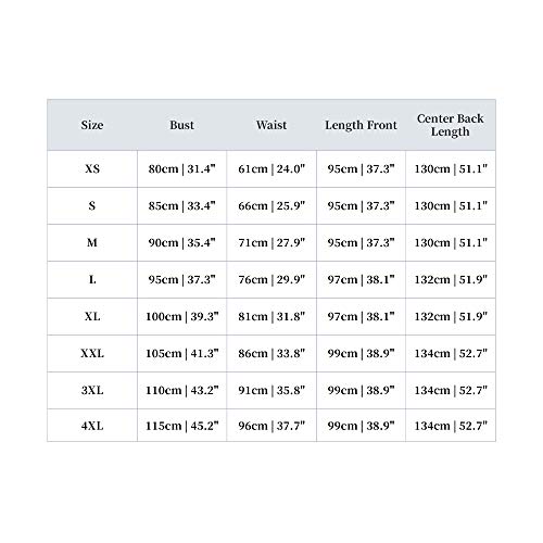 Muadress 6066 Women's Vintage Cocktail Dress Floral Lace V Neck Hi-Lo Party Dress Black Large #TOP2