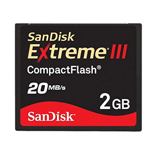 Preisvergleich Produktbild SanDisk Compact Flash Extreme III (CF) Speicherkarte 2GB (Retailverpackung)