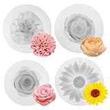 Versatile: lo stampo è adatto per materiali come candele, saponi fatti a mano, resine, gesso e argilla. Con glitter, fiori secchi, ecc. È possibile creare decorazioni personalizzate e creare candele profumate, accessori per la casa o progetti artigianali per bambini.