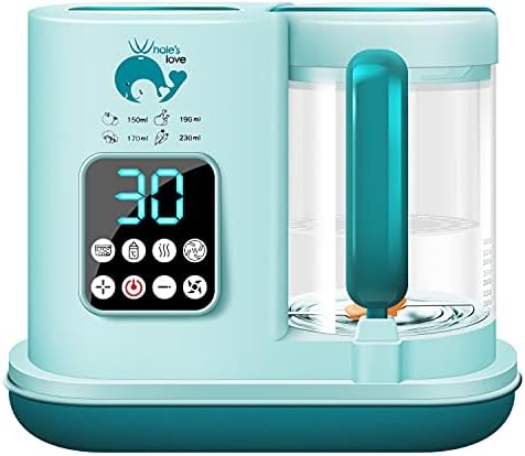 Baby Food Maker | Baby Food Processor | Multi-Function Baby Food Steamer Grinder | Auto Cooking & Blending | Self-Cleaning Water Tank | Bottle Warmer | Make Nutritious Foods for Babiese