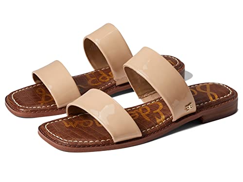 Image of Sam Edelman Haydee Fashion Slip On Open Toe Heeled Slides Sandals