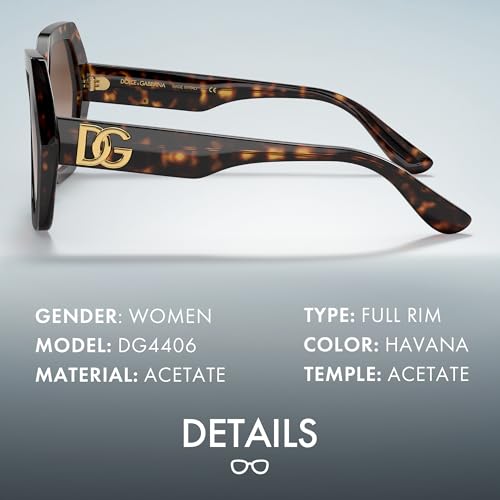 Dolce and Gabbana DG4405 Butterfly Shape DG Crossed Logo Sunglasses With Eyewear Kit Bundle - High Bridge Fit - Womens Designer Sun Glasses2